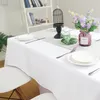 Weiße Tischdecke 140 × 260 cm – Klassische Tischwäsche für Produktbild-Vorschau 2