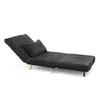 HOMLA Sofa SOLACE 1-osobowa, z funkcją spania sztruksowa Podgląd zdjęcia produktu 5