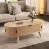 Table basse Merax, réglable en hauteur, avec 2 portes Voir les images du produit 6
