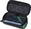An open pencil case with stationery inside. Anteprima dell’immagine prodotto