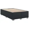 vidaXL Boxspringbett mit Matratze Schwarz 120x200 cm Produktbild-Vorschau 5