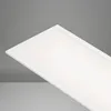 A close-up, angled view of a white LED panel light mounted on a gray ceiling. Náhled obrázku produktu