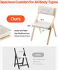 Comparison of two chairs, highlighting features of one chair over the other. Náhled obrázku produktu