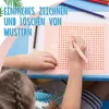 Magnetische Zeichentafel für Kinder mit Stahlkugeln & Produktbild-Vorschau 8