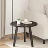 Stolová doska vidaXL, čierna, Ø 50 x 1,5 cm, drevotrieska Náhľad obrázku produktu 2
