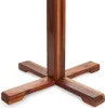 Table de jardin appoint balcon terrasse bar bois d'acacia Voir les images du produit 3