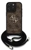 GuessPoliuretano4g Metal Logo Crossbody Strap Iphone 15 Pro Anteprima dell’immagine prodotto 2