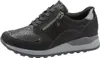 A single black women's sneaker with a gray sole and accents. Náhled obrázku produktu