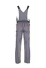 Planam Latzhose Visline, Gr. 25 zink/orange/schiefer Produktbild-Vorschau 3