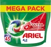 Ariel 4in1 Waschmittelkapseln + Ultra-Fleckenentferner – 45 Produktbild-Vorschau 1