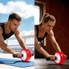 Ab Roller Bauchtrainer Fitness Ab Wheel mit Stahlachse & Produktbild-Vorschau 4