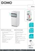 Domo DO263A, Tragbarer Verdunstungsluftkühler, 63 dB, 20 Produktbild-Vorschau 5