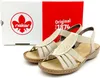 Rieker Damen Schlüpf Sandale mit Stretchriemen beige Produktbild-Vorschau 12