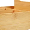 organizér na stůl relaxdays bamboo 5 přihrádek Náhled obrázku produktu 8