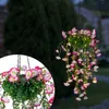 Solar Hängedeko Blume LED 70cm Garten Deko Lichterkette Produktbild-Vorschau 2
