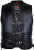 MDM960 Leder Weste, Kutte, Bikerweste, Rockerweste, Produktbild-Vorschau 1