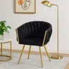 Esszimmerstuhl mit Samtbezug KING Küchenstuhl Knotendesign Produktbild-Vorschau 6