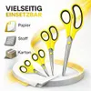 Scheren Set 4 Teilig Haushaltsscheren Bastelscheren Produktbild-Vorschau 2