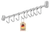 Intirilife acciaio inox cucina appendiabiti con 9 ganci - Anteprima dell’immagine prodotto 1