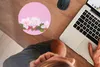 MuchoWow® Mauspad Mousepad Blüte - Sommer - Rosa 20x20 cm - Produktbild-Vorschau 3