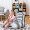 Kondela Sedací vak Lapin - biela / sivá Náhľad obrázku produktu 19
