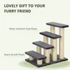 PawHut Tiertreppe Katzentreppe Hundetreppe Treppe für Katze Produktbild-Vorschau 4