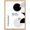 Cornice FRAMAI® 50x70 cm in rovere e MDF, cornice ecologica Anteprima dell’immagine prodotto 1