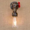 Wandlampe Industrial Vintage Rohr Design E27 Fassung Metall Produktbild-Vorschau 4