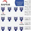 A collage of vacuum cleaner dust bags and filter sets, with branding and quantity information. Podgląd zdjęcia produktu