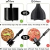 Comparison of two meat choppers, highlighting features and benefits. Produktbild-Vorschau