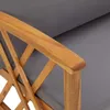 vidaXL 4dílná zahradní lounge souprava s polštáři Masivní Náhled obrázku produktu 7