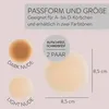 PARSA Beauty Lifestyle Silicone Nipple Covers helles beige Produktbild-Vorschau 3