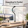 Monitor Lampe LED Schreibtischlampe mit Klemme und Produktbild-Vorschau 4