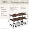 Küchenregal Akeley - Industrial Holz dunkel, rustikal Produktbild-Vorschau 5