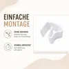 Klemmträger für Jalousien 25 mm Weiß Ohne Bohren Produktbild-Vorschau 3