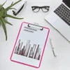 LEITZ Klemmbrett WOW, DIN A4, Polystyrol, pink-metallic Voir les images du produit 2