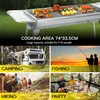 SunJas Holzkohlegrill CA-12 Tragbar Klappgrill XXL mit 2 Produktbild-Vorschau 4