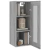 vidaXL Hängeschrank Grau Sonoma 34,5x34x90 cm Produktbild-Vorschau 6
