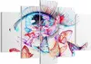 Bild auf Leinwand - Leinwandbild - Auge Butterflys Fantasie Produktbild-Vorschau 1
