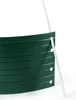 A close-up view of a green watering ring with white support stakes. Produktbild-Vorschau