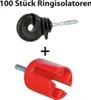 AKO Ringisolator (100 Stück im Eimer, schwarz, mit Voir les images du produit 1