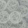 DRAHT-BÄLLE 30mm, 3cm/10 Stück WEISS Produktbild-Vorschau 1
