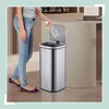 Relaxdays Mülleimer mit Sensor, 30 Liter, elektrischer Produktbild-Vorschau 5