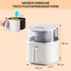 Klarstein Heißluftfriteuse, XL Air Fryer zum Frittieren, Produktbild-Vorschau 6