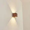 Salbertand »Salbertand« Wandlampe aus Metall in Holzoptik Produktbild-Vorschau 7