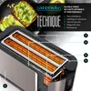 Arendo Toaster 4 Scheiben Edelstahl Langschliz, Produktbild-Vorschau 22