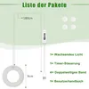 LED Pflanzenlampe Vollspektrum 3 Lichtmodi Dimmbar Produktbild-Vorschau 6