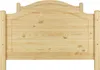 Seniorenbett extra hoch 100x200 Massivholz Kiefer Holz Produktbild-Vorschau 8