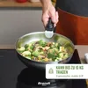Qulinart Grillpfannenset aus Edelstahl, abnehmbarer Griff - Produktbild-Vorschau 4