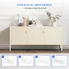Mobile TV FLEXISPOT in metallo - credenza con fori di Anteprima dell’immagine prodotto 9